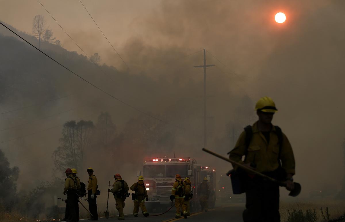 Una excelente noticia: Lograron controlar los incendios en California