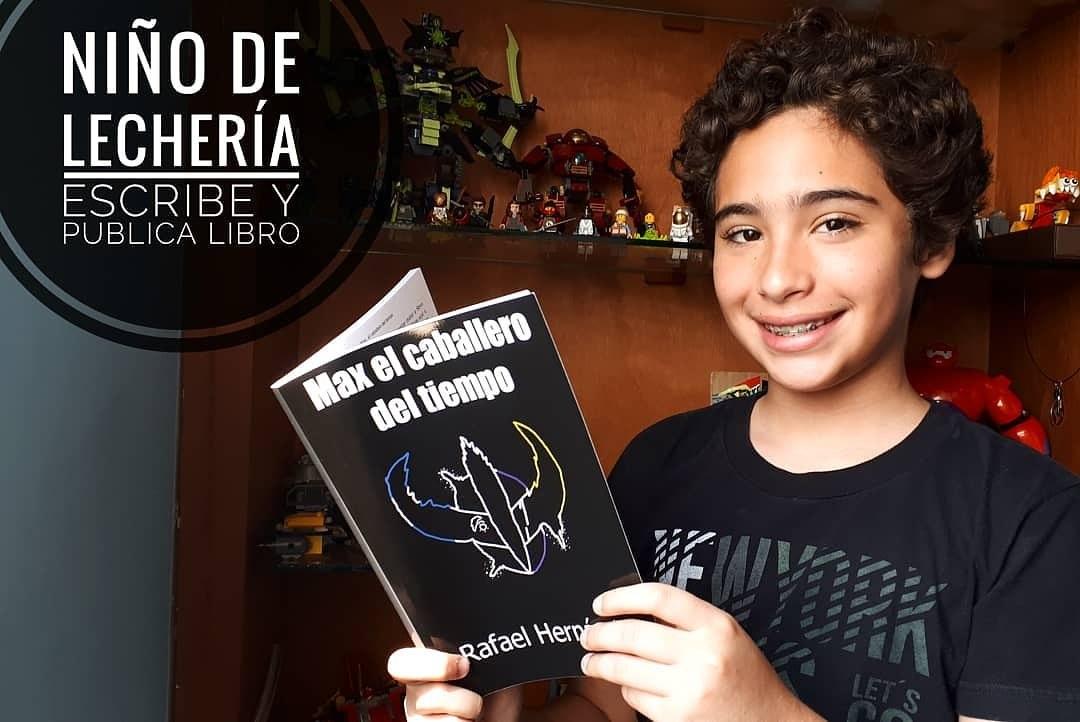 Rafael Hernández el escritor venezolano de 13 años que debuta en la Feria del Libro