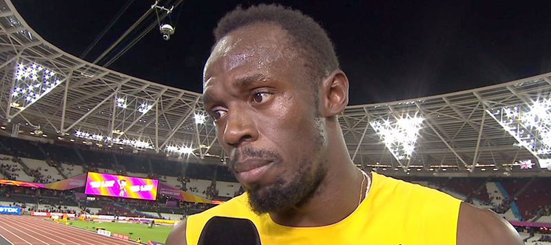 El Jamaicano Usain Bolt abandonó el equipo australiano de fútbol