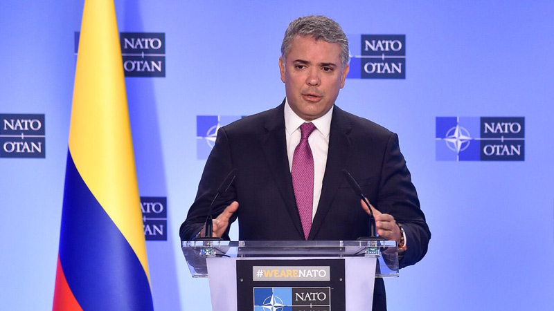 Iván Duque anunció que desde enero Colombia romperá relaciones diplomáticas con Venezuela