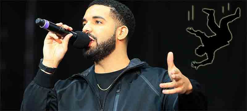 Intruso cae de balcón en concierto del rapero Drake en Miami