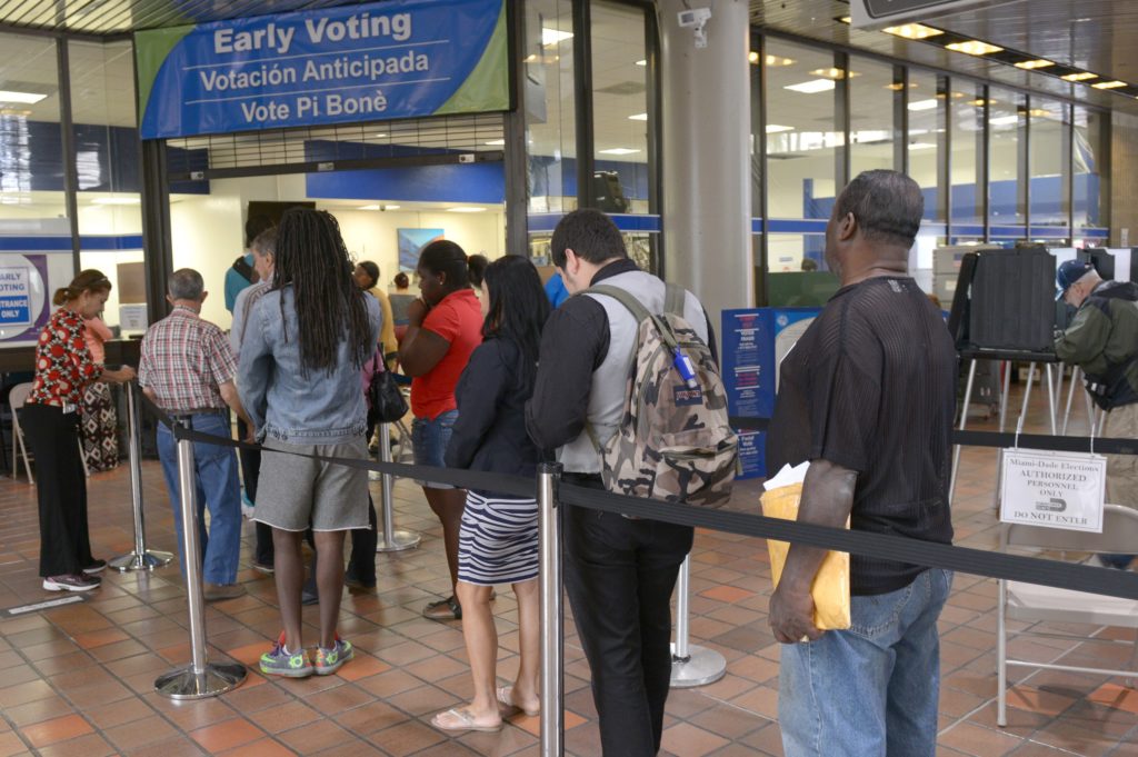 En Florida Casi 5 millones votaron antes del día de las elecciones