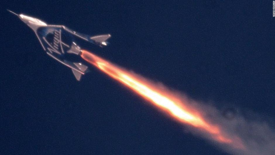 Avión supersónico de Virgin Galactic conquista el espacio y abre camino al turismo en esas fronteras