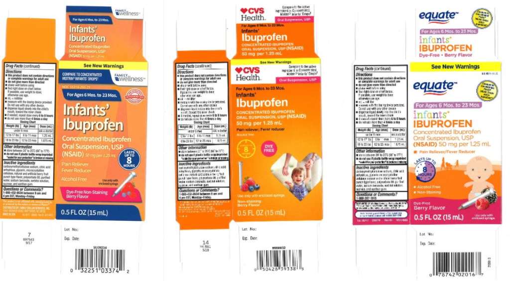 Tris Pharma llama a retirar ibuprofeno líquido para bebés