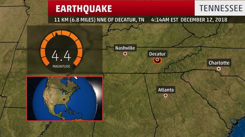 Dos sismos sacuden Tennessee