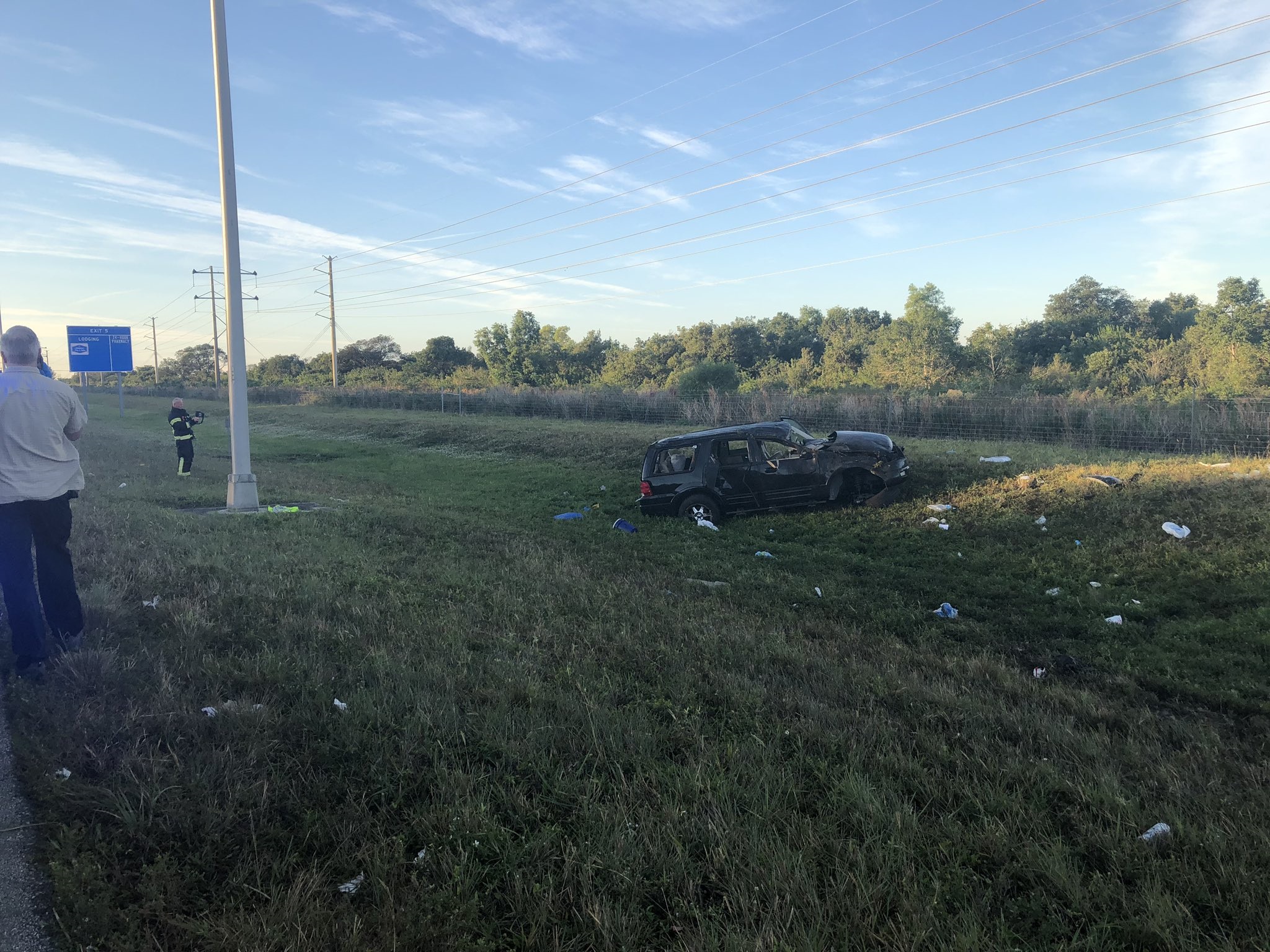 Aparatoso accidente en autopista Sawgrass deja un saldo de un fallecido y cinco heridos