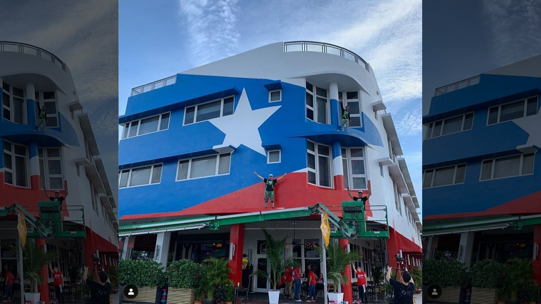 Ordenan deshacer mural de famoso artista con bandera de Puerto Rico en Miami