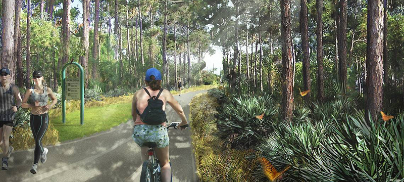 Miami-Dade construirá el ambicioso parque público Ludlam Trail
