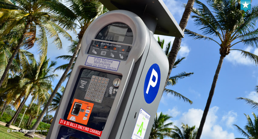 Vandalizan los medidores de estacionamiento ubicados en Miami Beach
