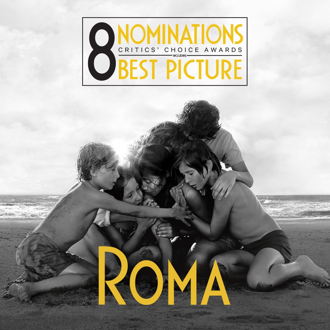 “Roma” es la mejor película del año, según los críticos de Los Angeles