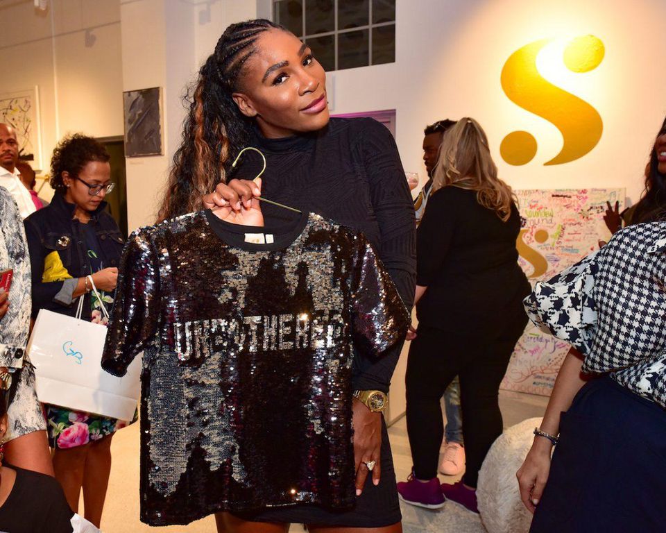 Serena Williams presentó su nueva colección en Art Basel Miami