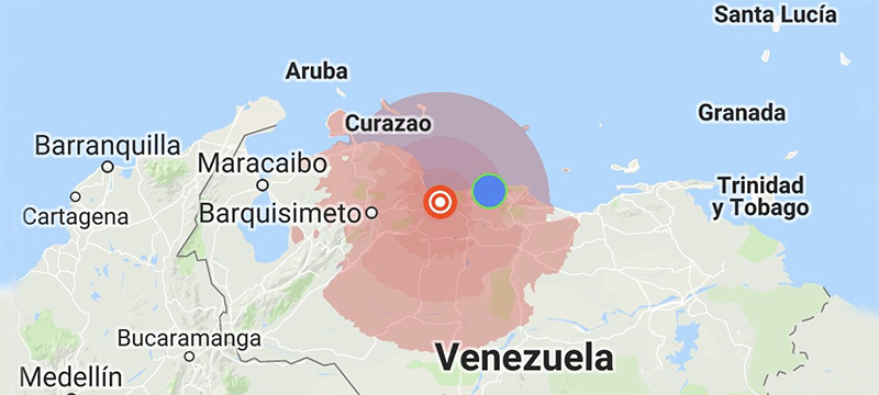Temblor de 6.1 grados despertó a los venezolanos