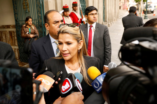 Rusia reconoce a Jeanine Áñez como presidenta interina de Bolivia