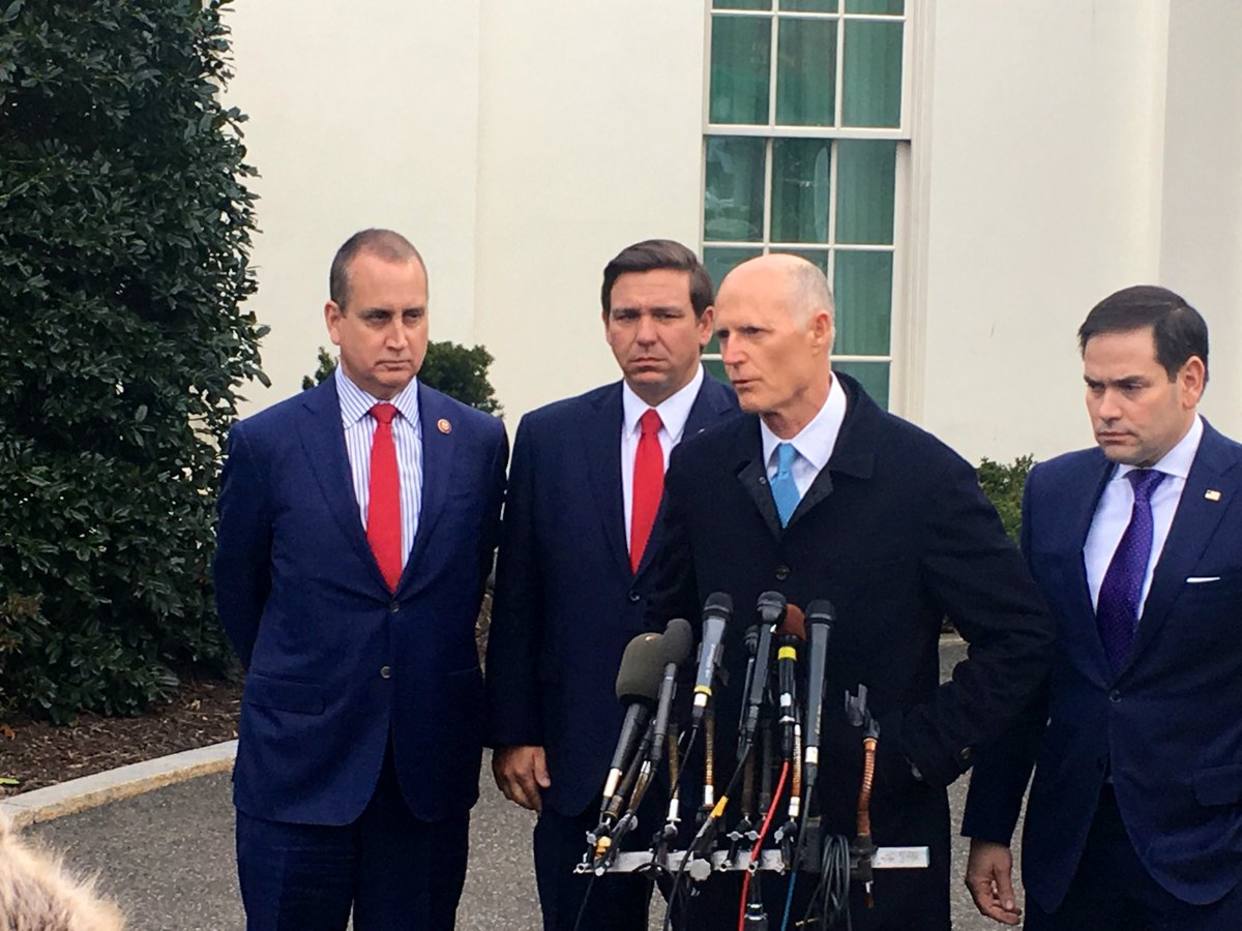 Senadores de Florida se reunieron con Trump para discutir situación de Venezuela