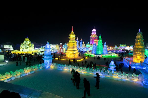 No puede perderse el Festival Anual de Invierno de China