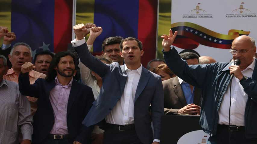 Gobierno de Donald Trump respalda decisión del presidente de la AN Juan Guaidó