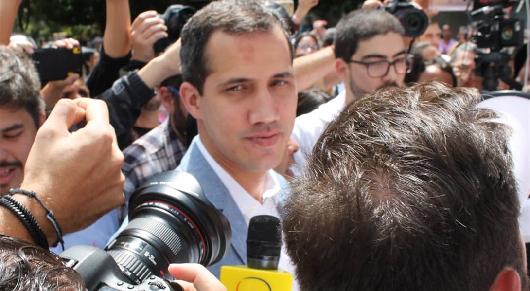 Régimen intenta intimidar a Juan Guaidó enviando al FAES a donde estaba su hija