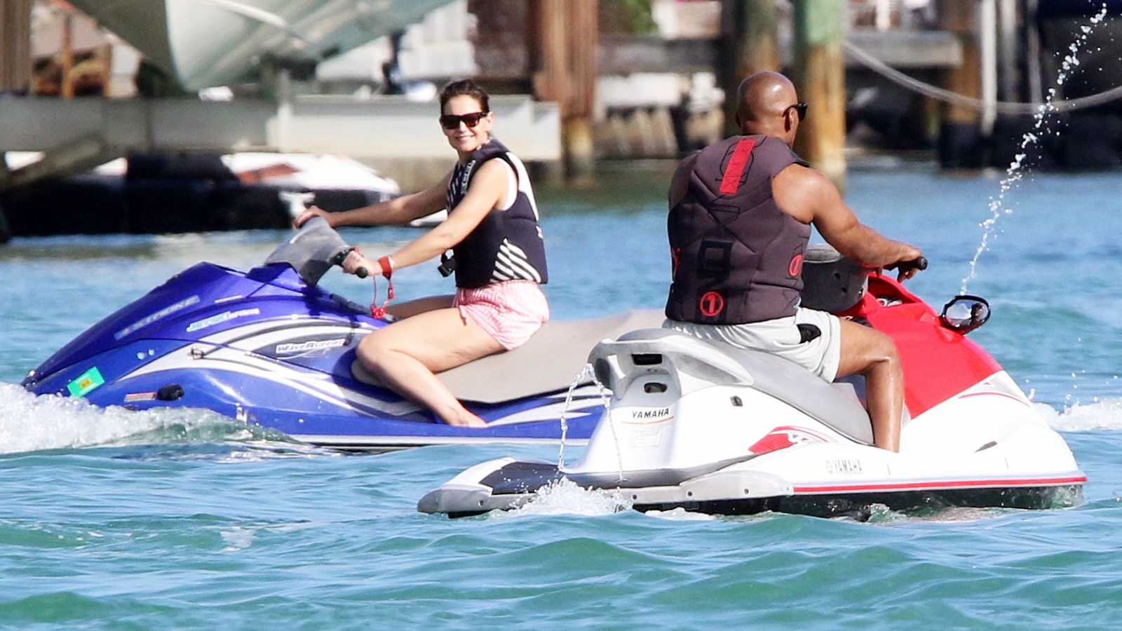 Katie Holmes y Jamie Foxx tuvieron su escapada romántica en Miami