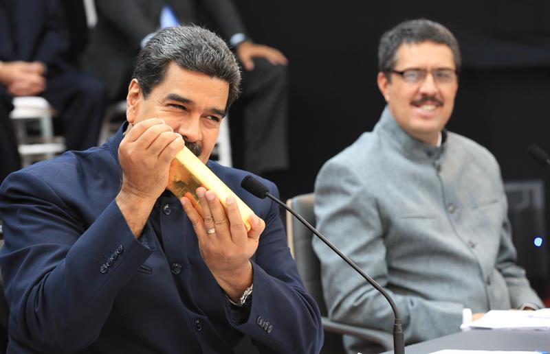 Compra de oro venezolano en Miami mantiene en el poder al Régimen de Maduro