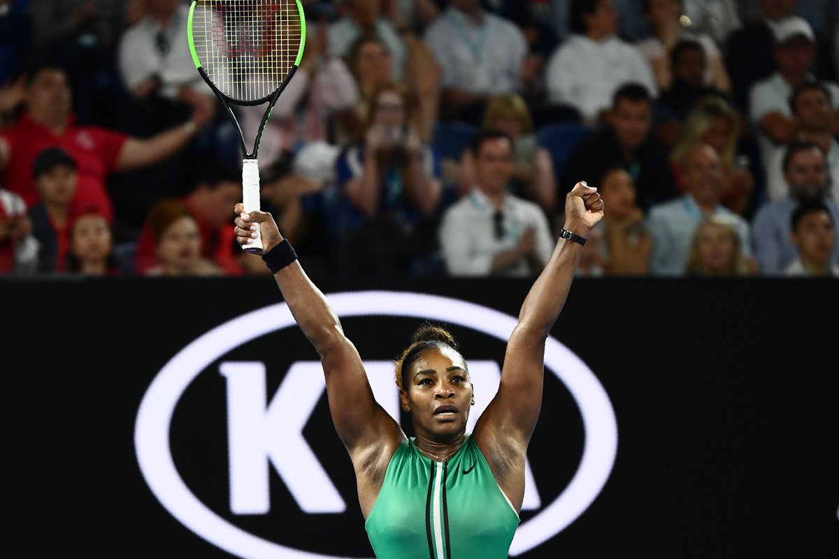 Serena Williams se instaló en cuartos de final del Abierto de Australia