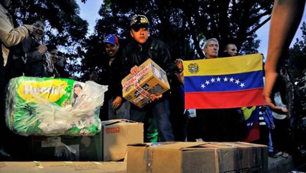 Presidente interino de Venezuela solicitó formalmente ayuda humanitaria de EE UU