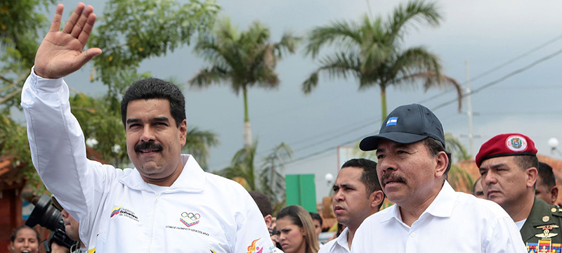 Coincidencias dictatoriales de Nicolás Maduro y Daniel Ortega