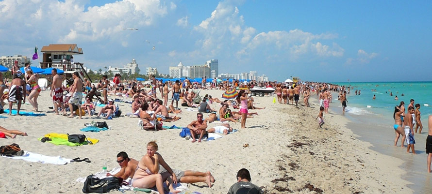 ¡Florida Morons! Playas de Miami llenas de ‘idiotas’ que no cuidaron el distanciamiento social a pesar del Covid-19