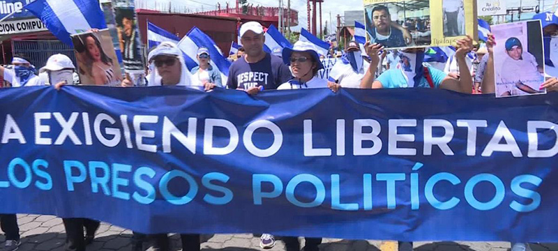 Ocho opositores a prisión por protestar contra régimen de Daniel Ortega