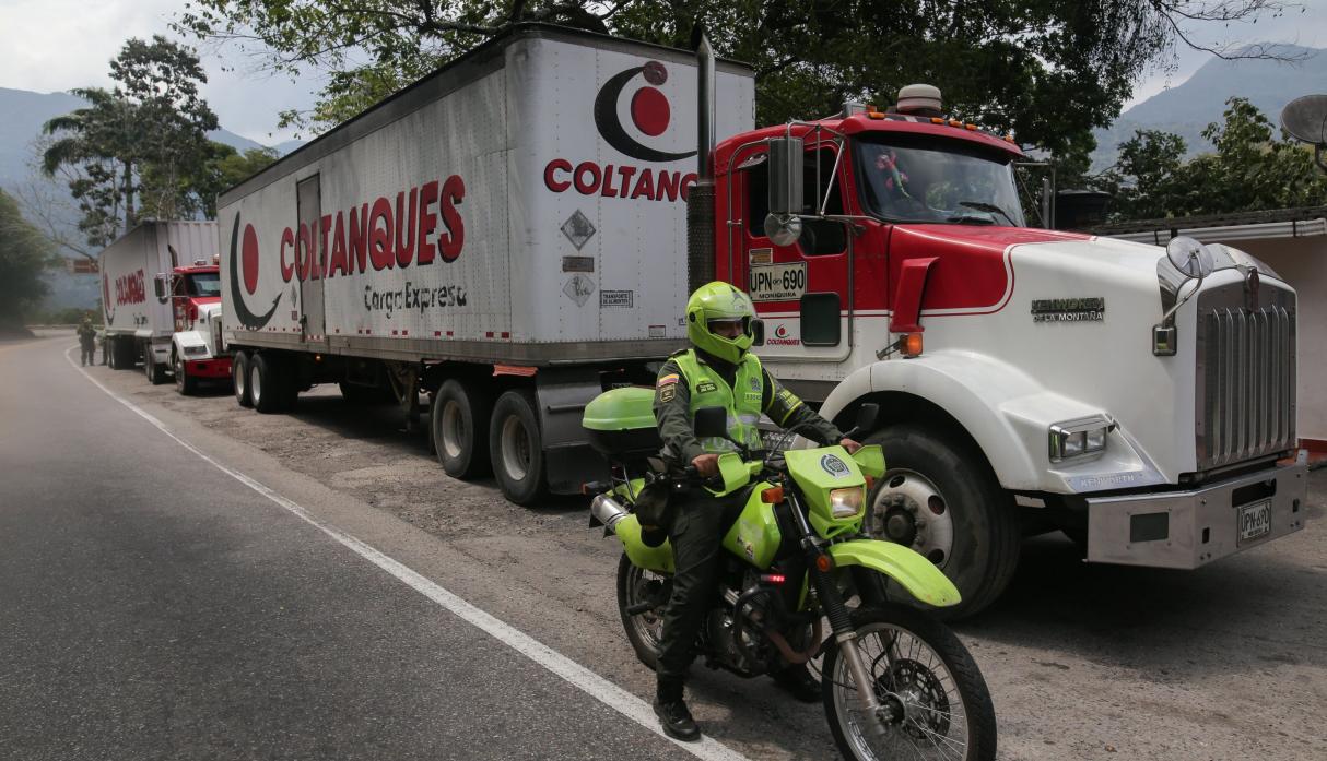 Llegaron a la frontera colombo- venezolana primeros camiones con la ayuda humanitaria enviada por el Gobierno de EE UU