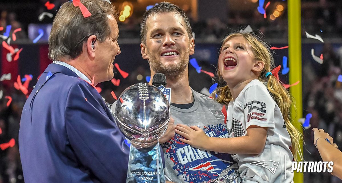 Tom Brady estableció un récord al ganar su sexto Super Bowl con Patriots