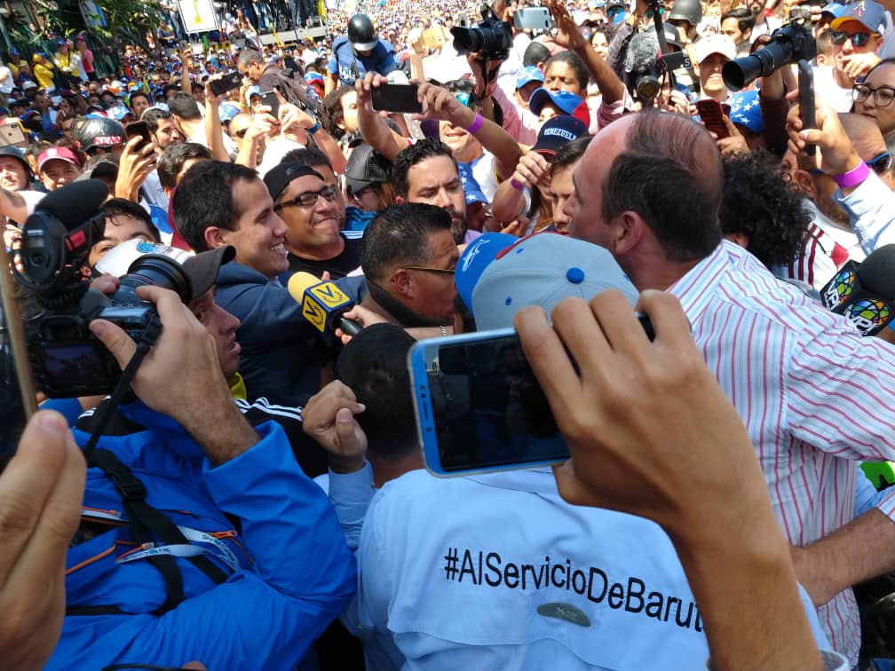 Miami y Venezuela marchan con el Presidente Guaidó
