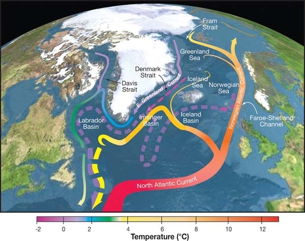 Nuevos estudios sobre circulación en el Atlántico harán reescribir modelos climáticos vigentes