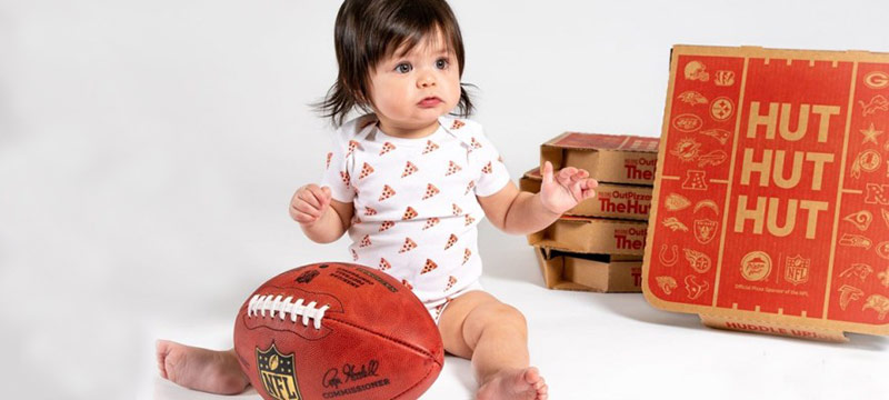 Un año de pizza gratis para primer bebé nacido durante el Super Bowl
