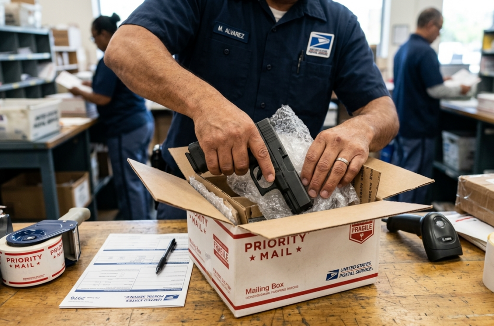 ¿Enviar pistolas por correo? La polémica propuesta de USPS