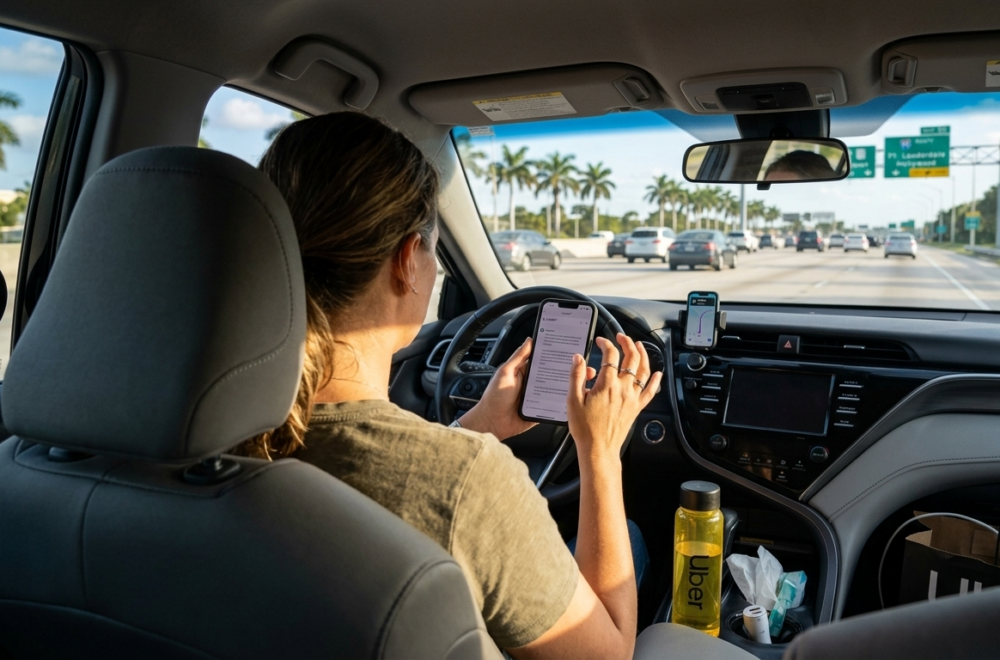 ChatGPT ayudó a una conductora de Uber en Broward a detectar un derrame cerebral