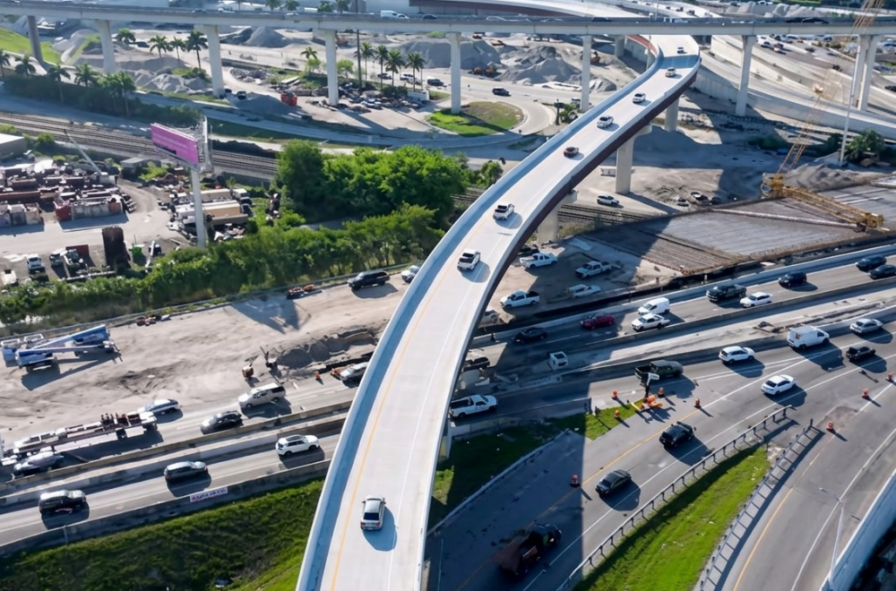 Alivio vial: abrió la nueva rampa directa de la Palmetto a la I-95