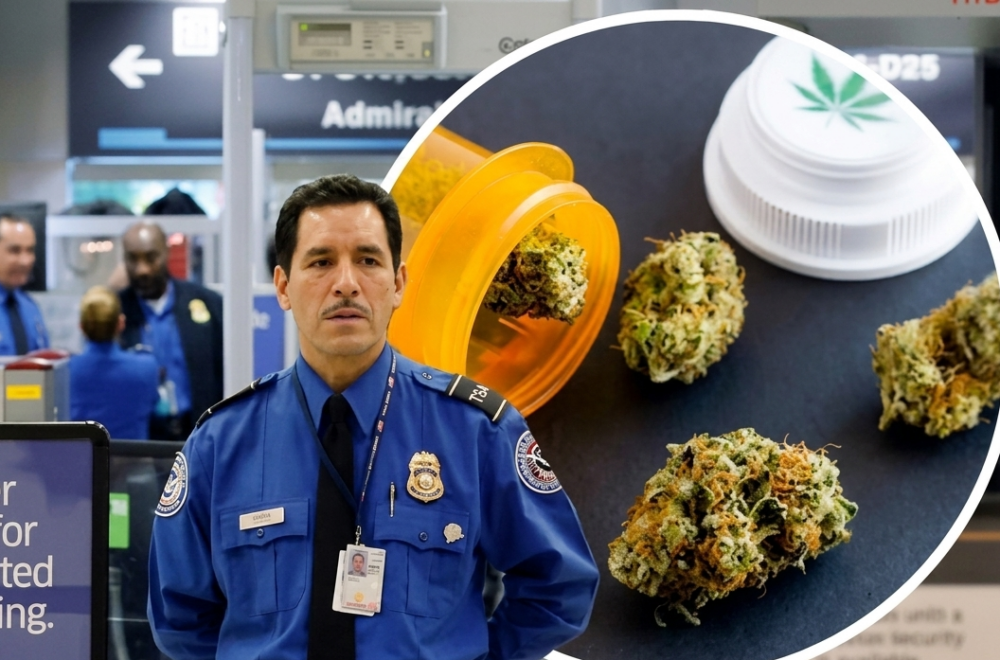 La TSA ya permite viajar con marihuana medicinal en vuelos dentro de EE.UU.