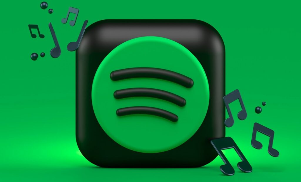 Logo de Spotify retro