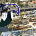 Dramático incendio en marina daña cuatro embarcaciones, incluido un yate