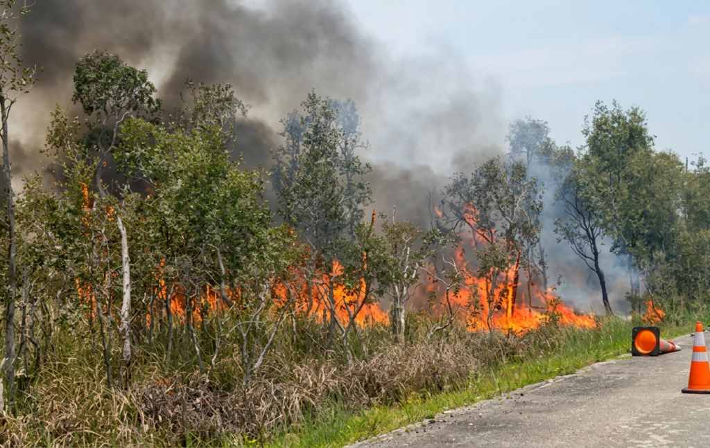 Incendios forestales en Miami-Dade