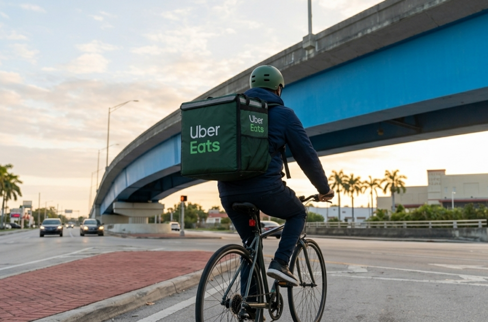 La trágica muerte de un repartidor de Uber Eats en las calles de Hialeah