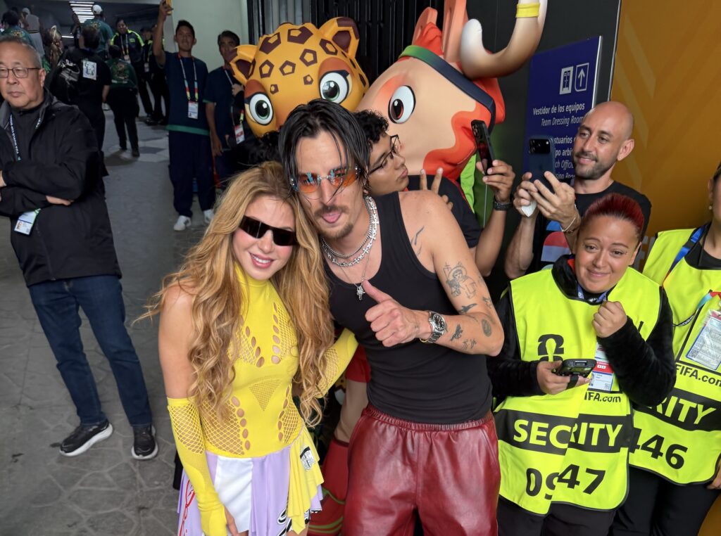 Shakira y Danny Ocean