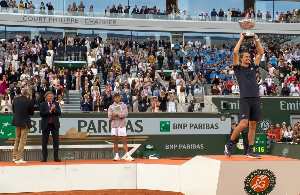 Alexander Zverev campeón Roland Garros