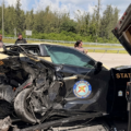 Dos agentes de la FHP resultan heridos tras ser embestidos por conductor sin licencia en la Turnpike