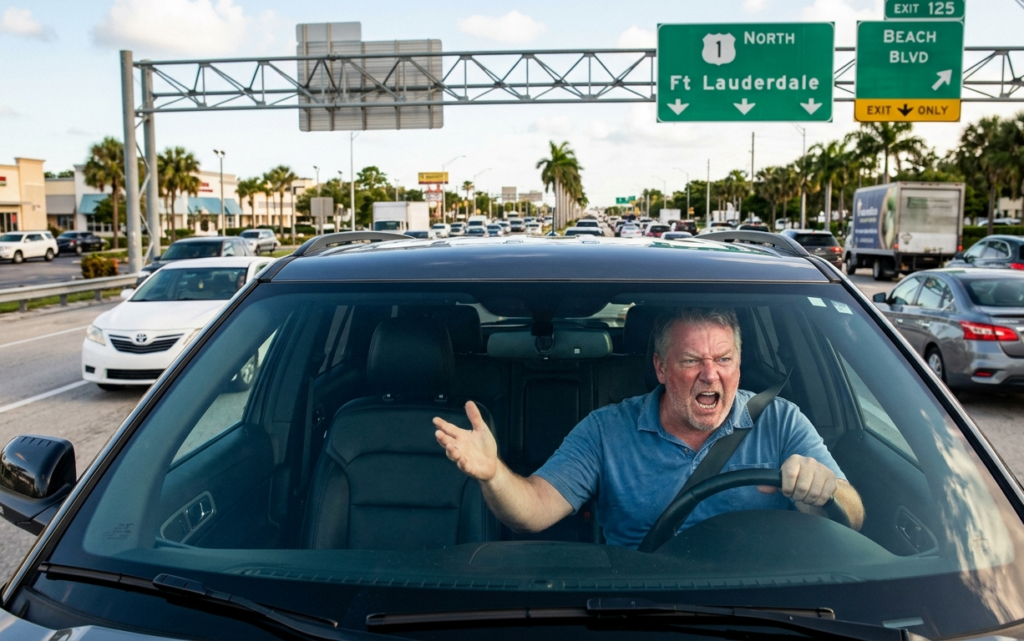 conductores más agresivos de Florida