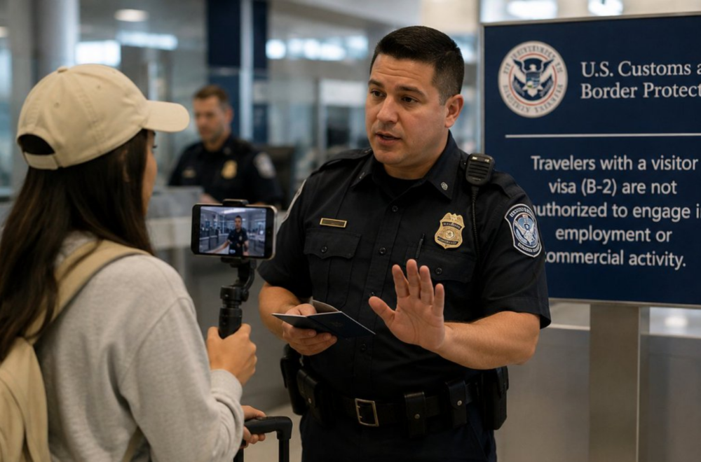 EE.UU. advierte a influencers: monetizar contenido con visa de turista durante el Mundial es ilegal