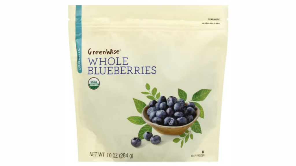 arándanos congelados de Publix