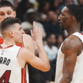 Tensión en la NBA: Adebayo golpea a excompañero del Miami Heat Tyler Herro