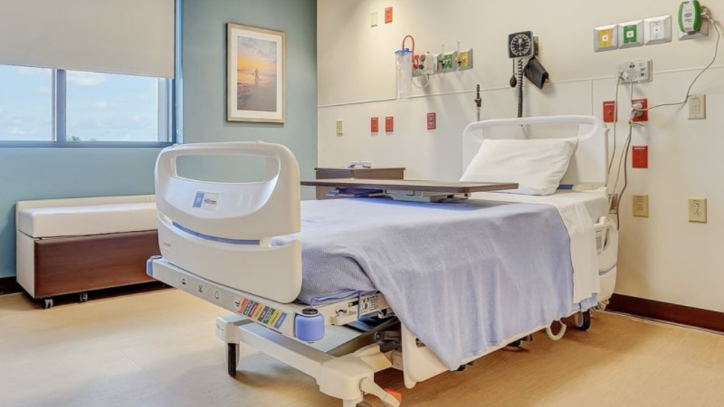 Habitación del HCA Florida Woodmont Hospital, en Tamarac