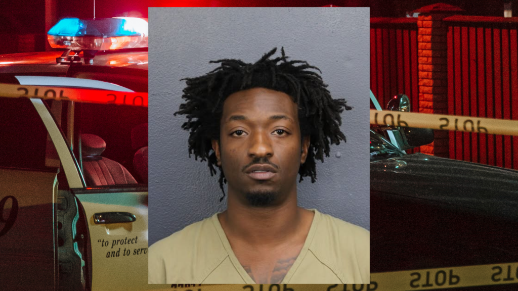Mark Anthony Bernard, sujeto arrestado por atacar al personal de un hospital en Tamarac, condado de Broward
